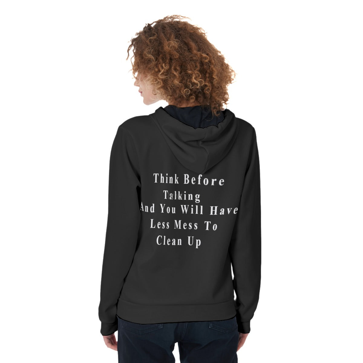 All-Over Print Women's Zip Up Hoodie