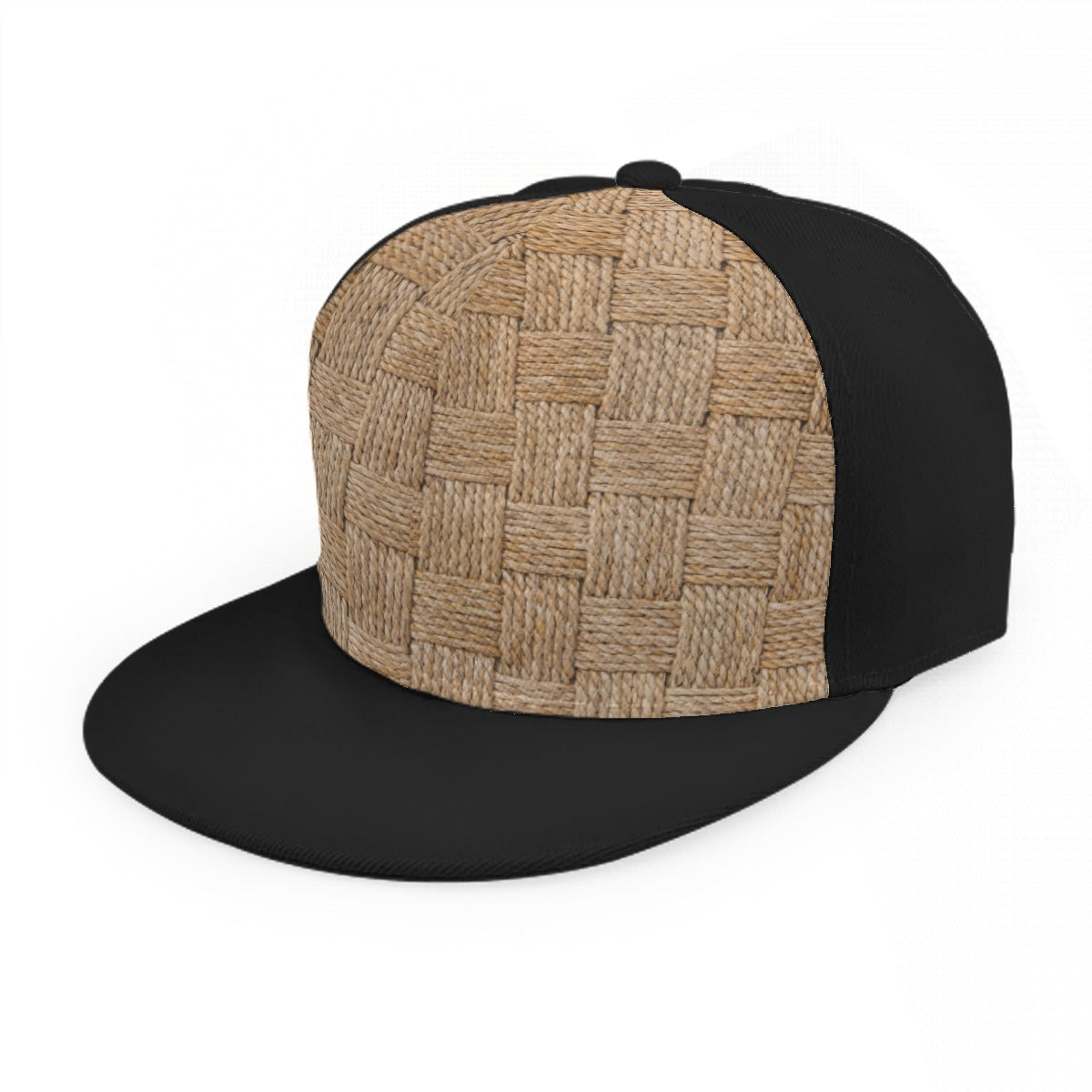 Baseball Cap With Flat Brim