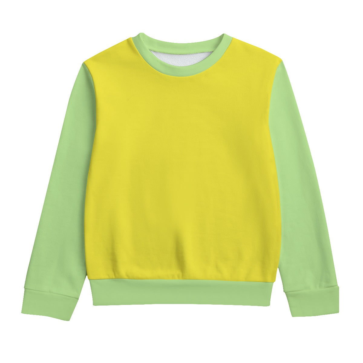 All-Over Print Kid's Round Neck Sweatshirt | 310GSM Cotton