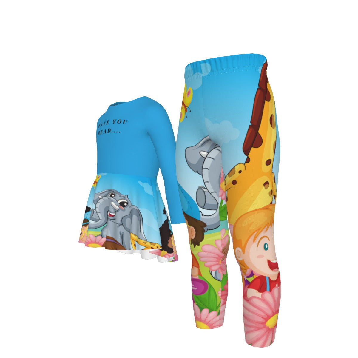 All-Over Print Kid's Casual Suit