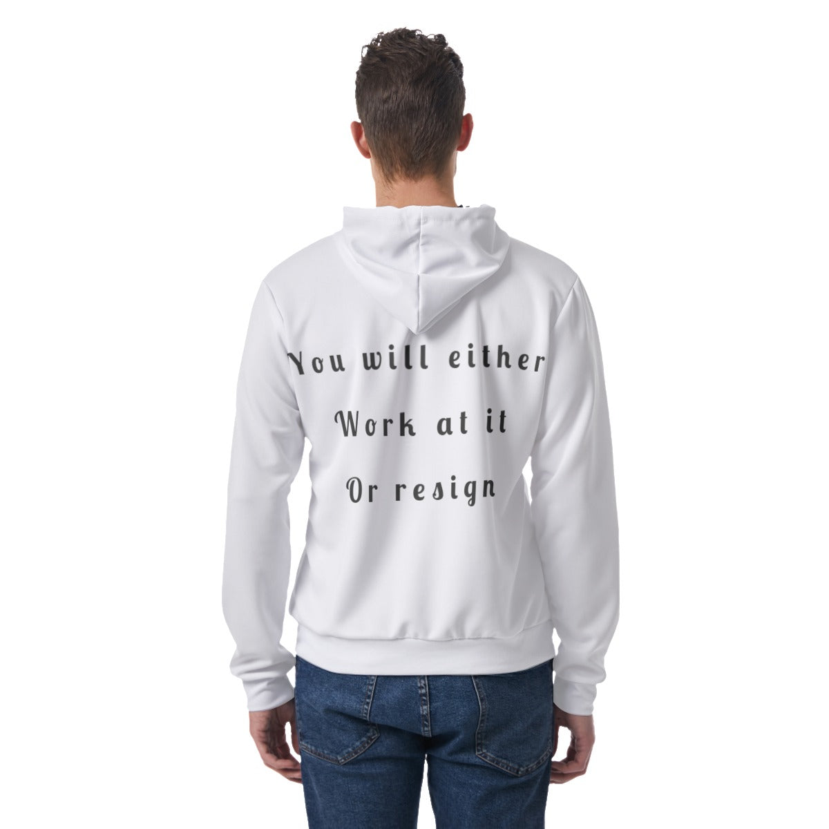 All-Over Print Men's Pullover Hoodie Without Pocket