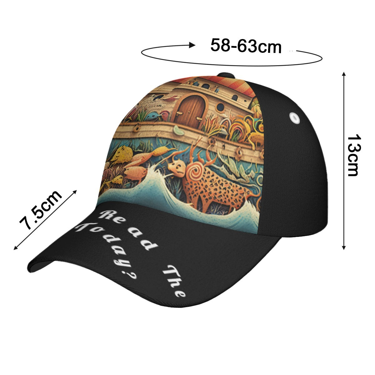 All-Over Print Peaked Cap