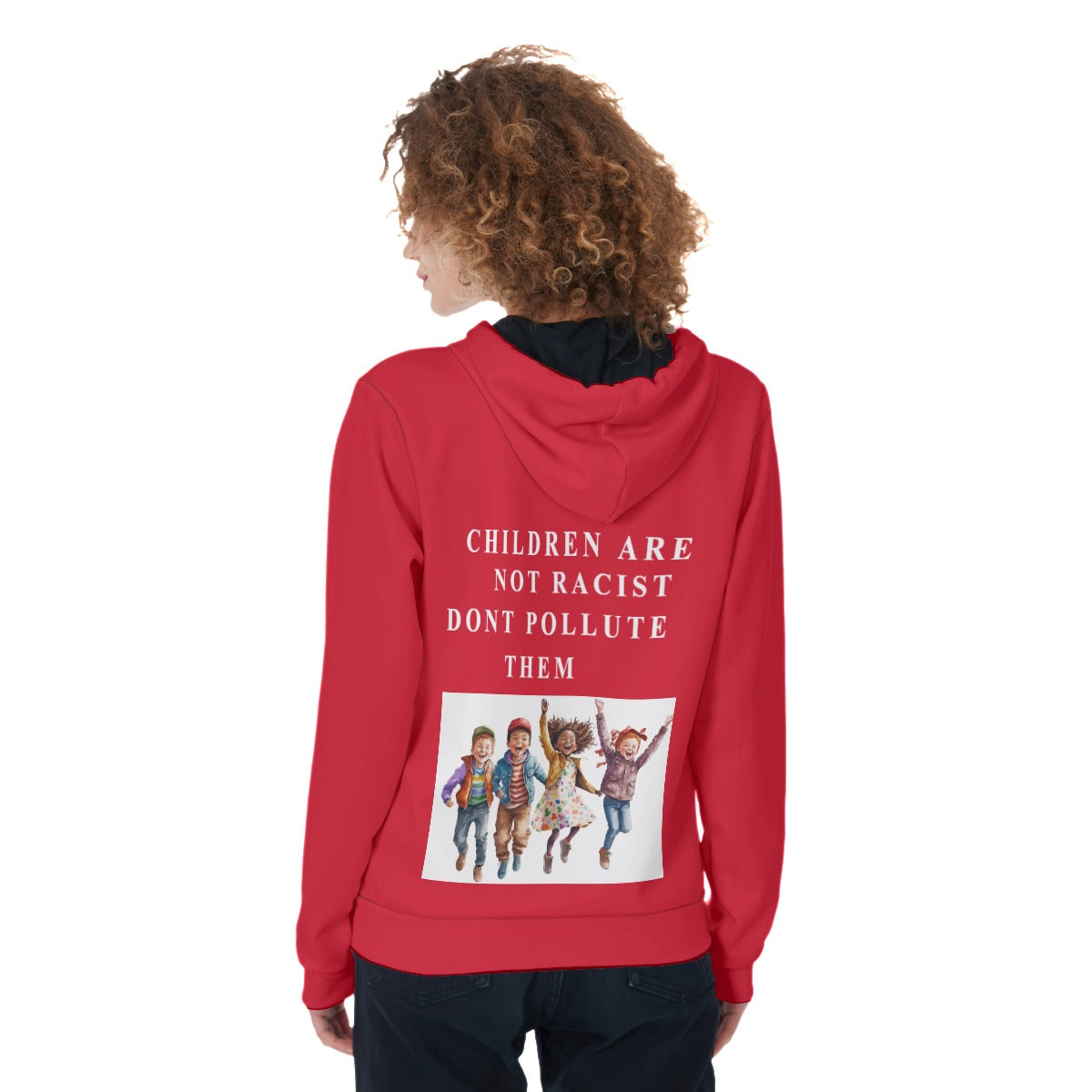 All-Over Print Women's Zip Up Hoodie