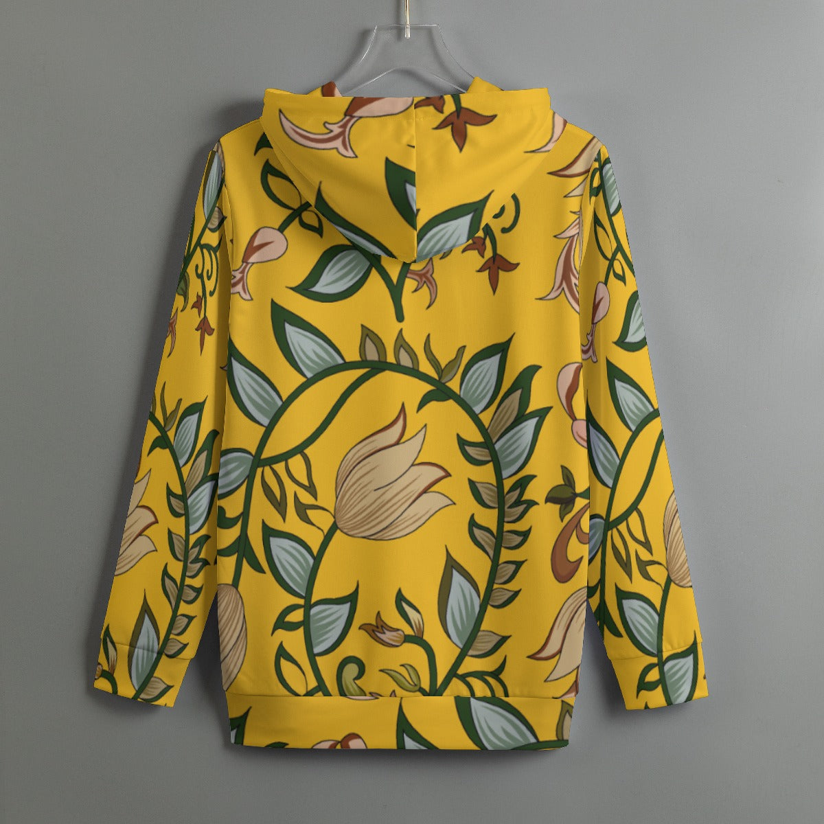 All-Over Print Women's Pullover Hoodie With Drawstring