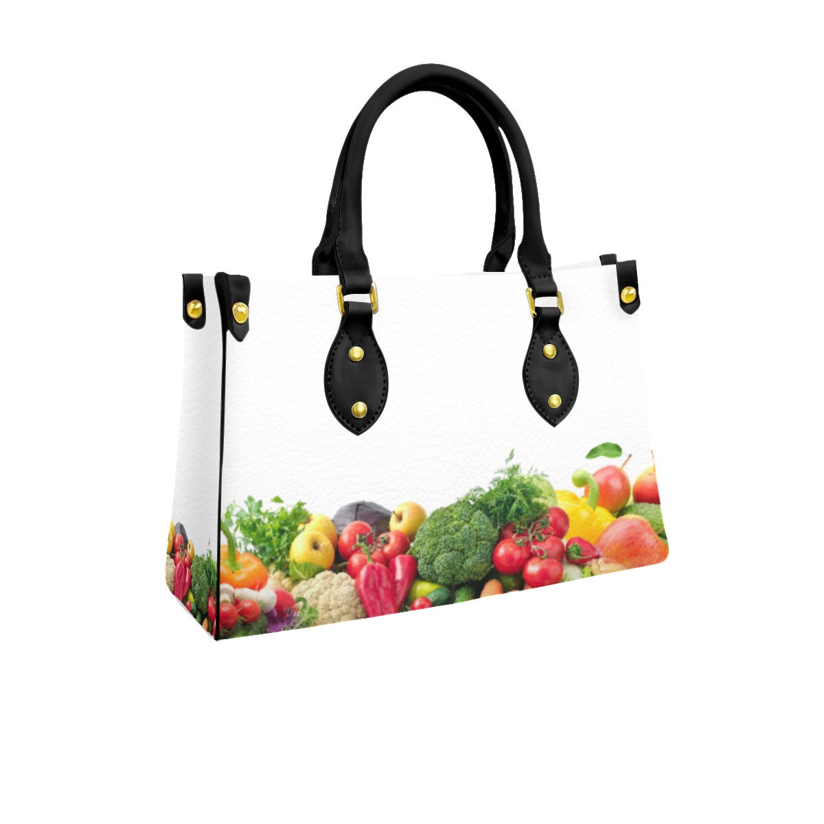 Women's Tote Bag With Black Handle