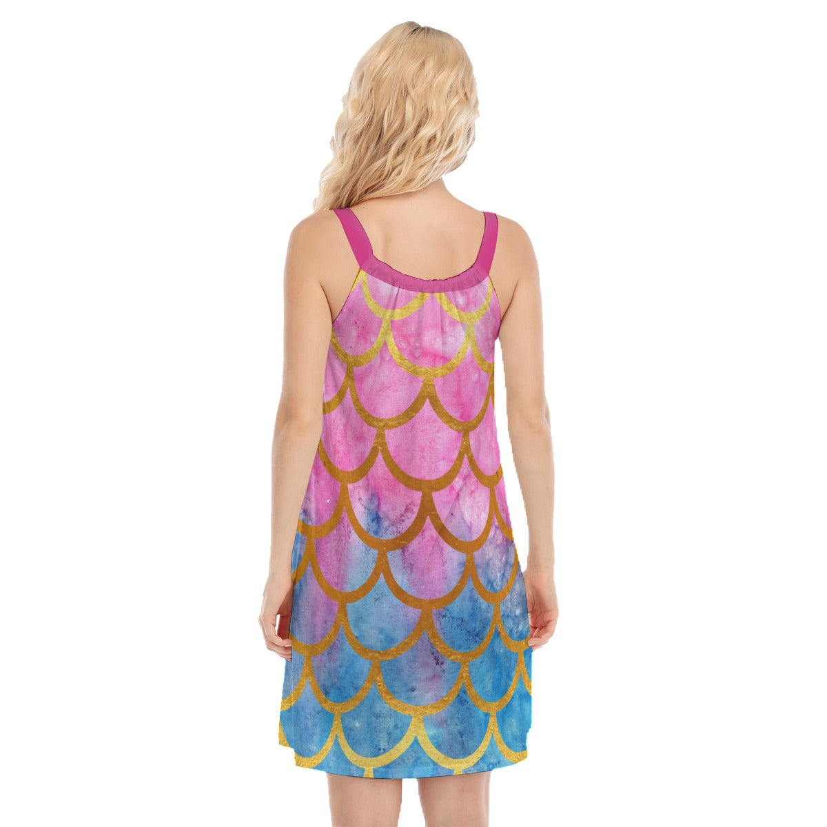 All-Over Print Women's Sleeveless Cami Dress