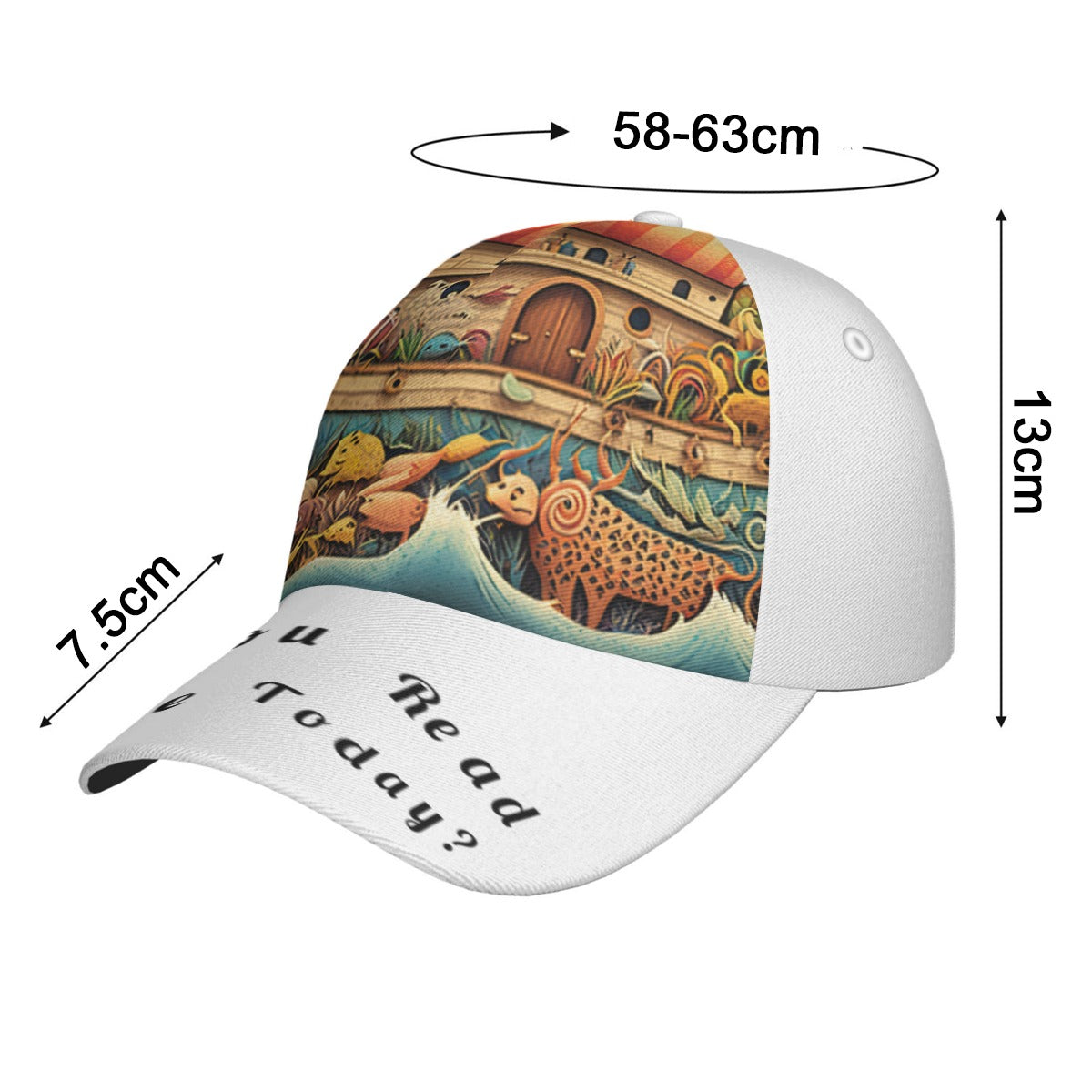 All-Over Print Peaked Cap