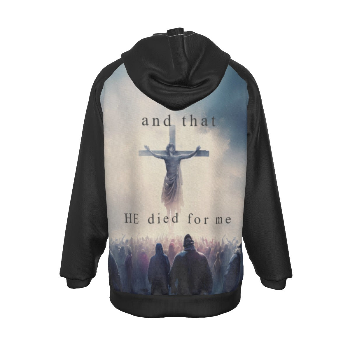 All-Over Print Men's Raglan Pullover Hoodie