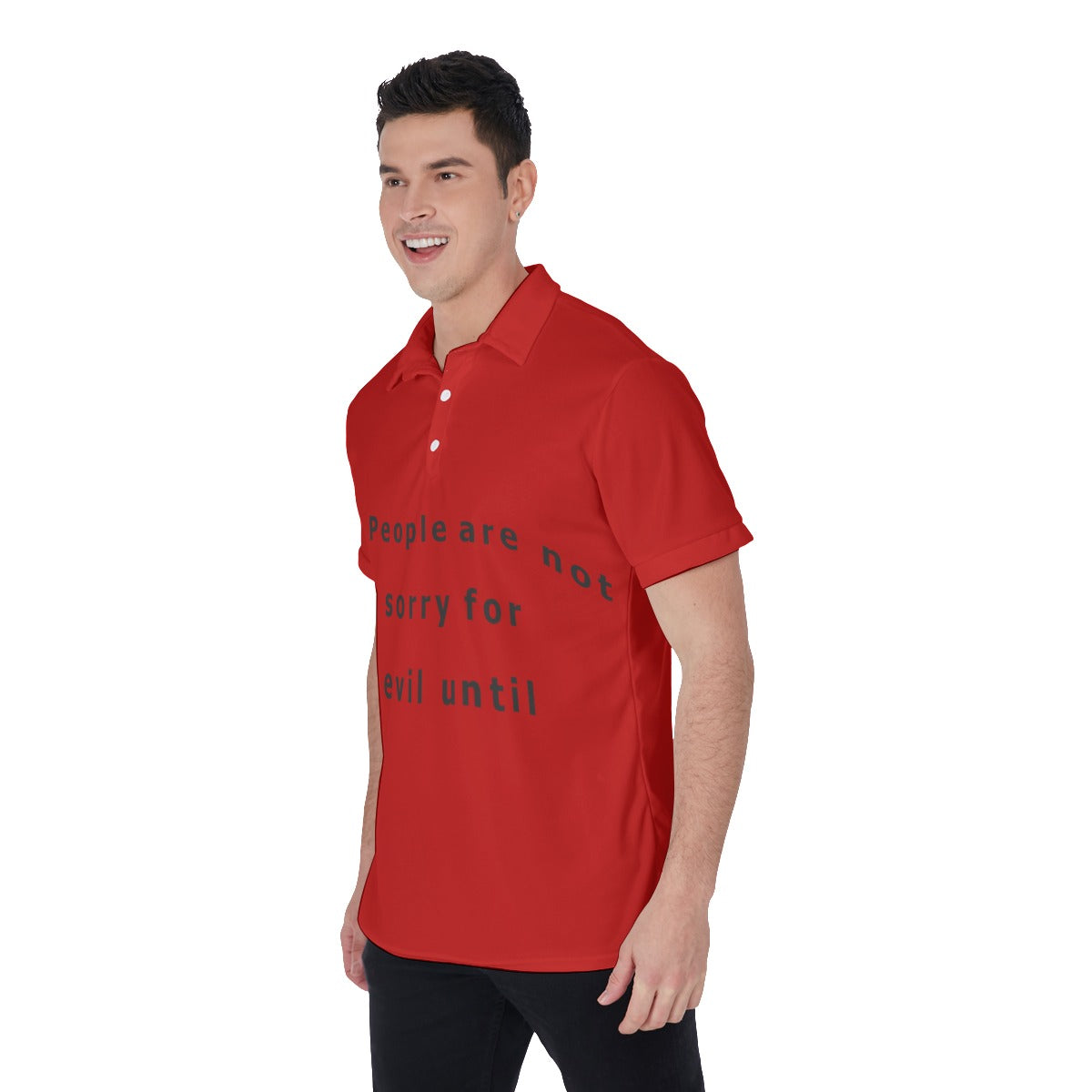 All-Over Print Men's Polo Shirt