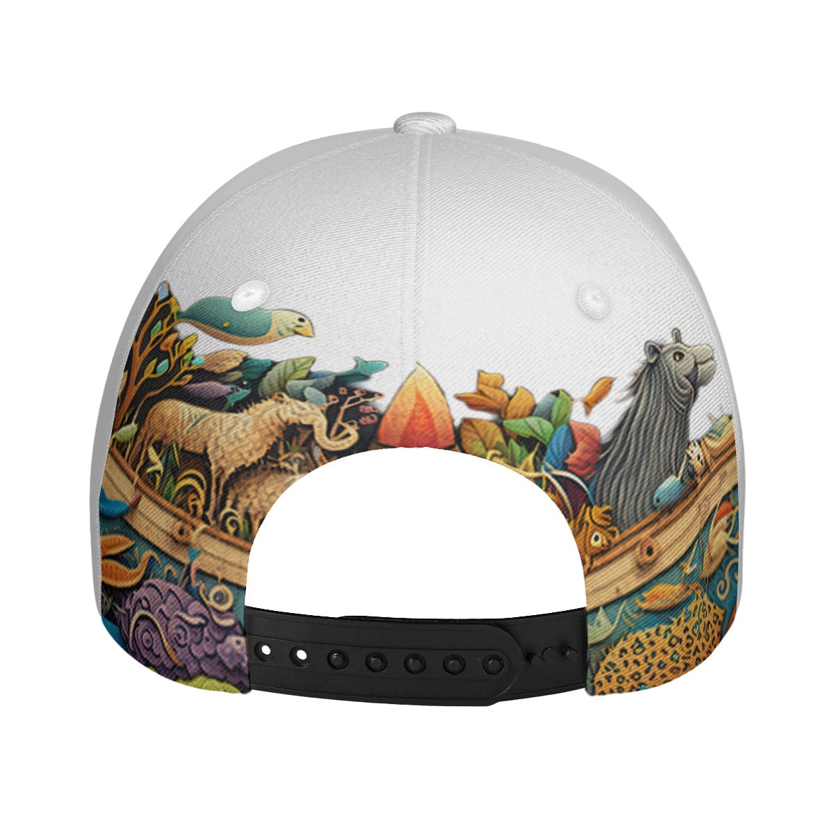 All-Over Print Peaked Cap