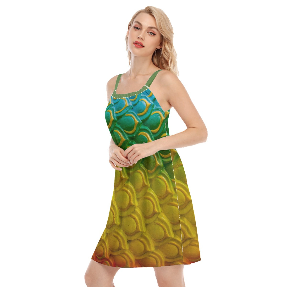 All-Over Print Women's Sleeveless Cami Dress