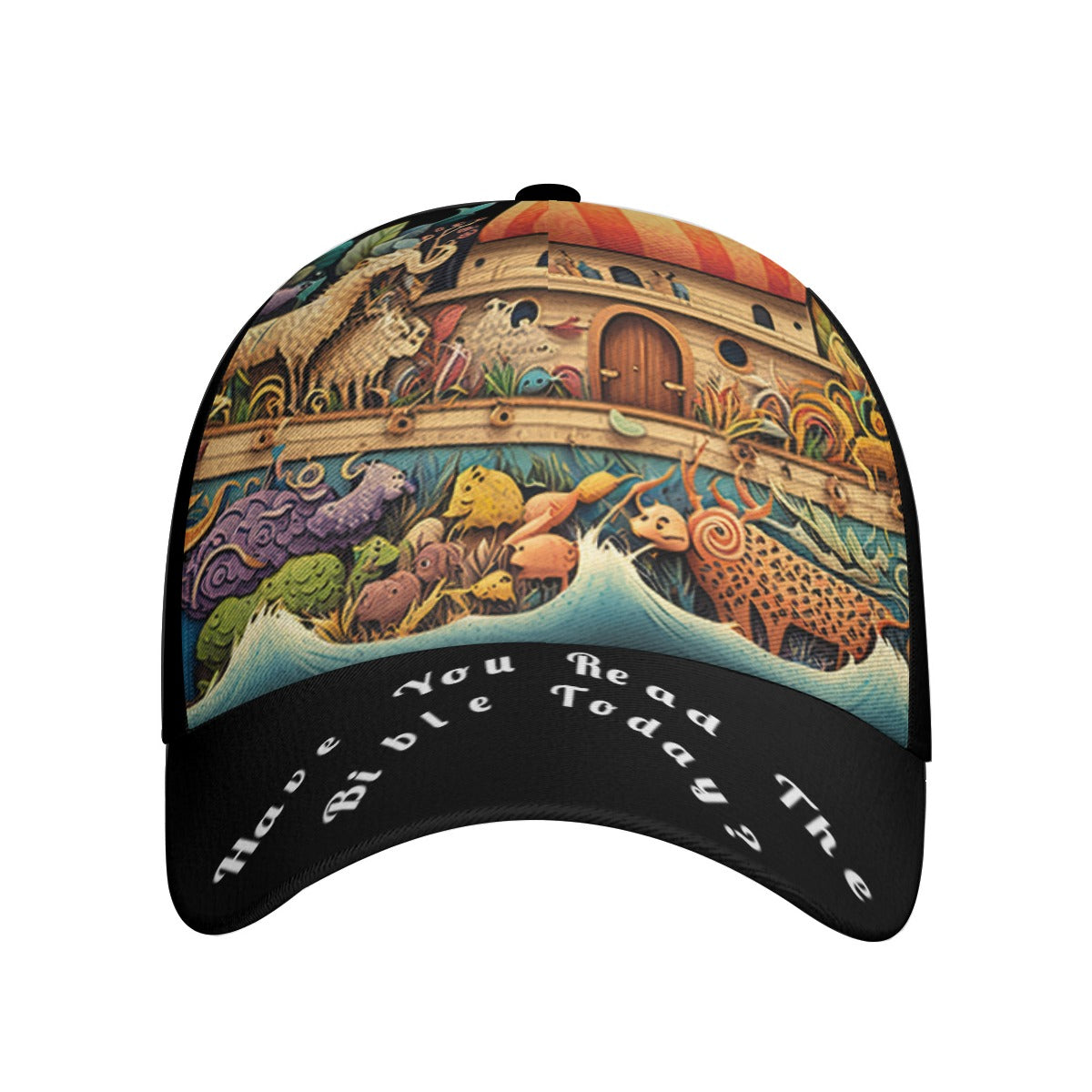 All-Over Print Peaked Cap